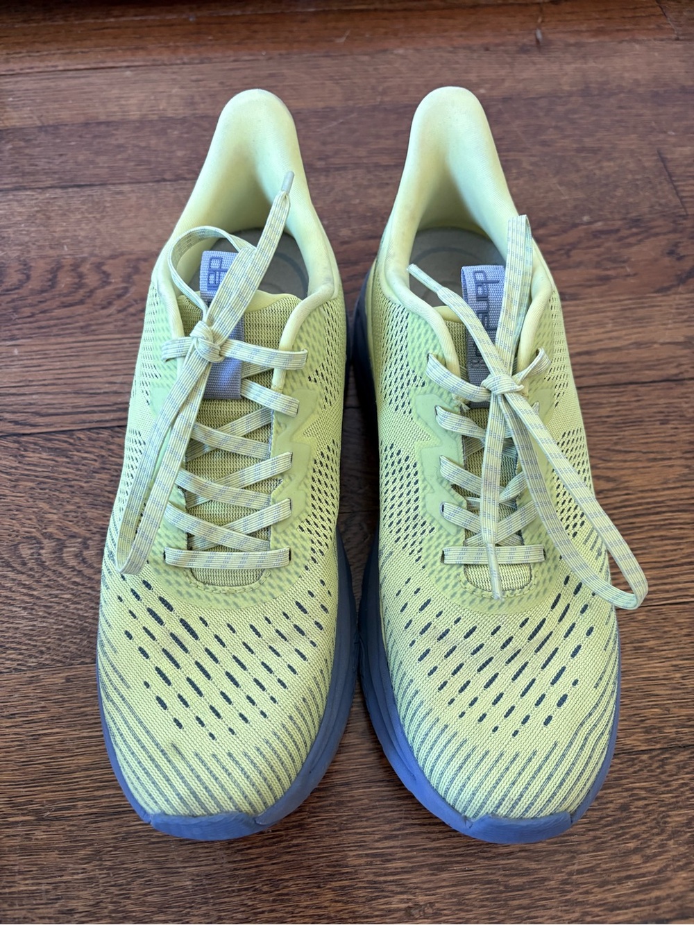 Dansko Yellow Athletic Sneakers with Gray Soles